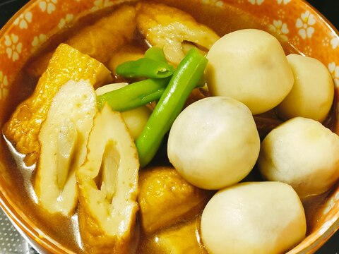 練り物と里芋の煮物